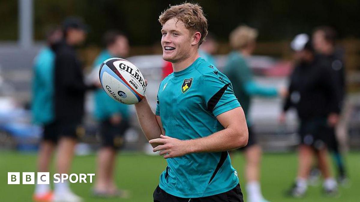 Fin Smith: England fly-half’s ‘simple decision’ to stay at Northampton Saints
